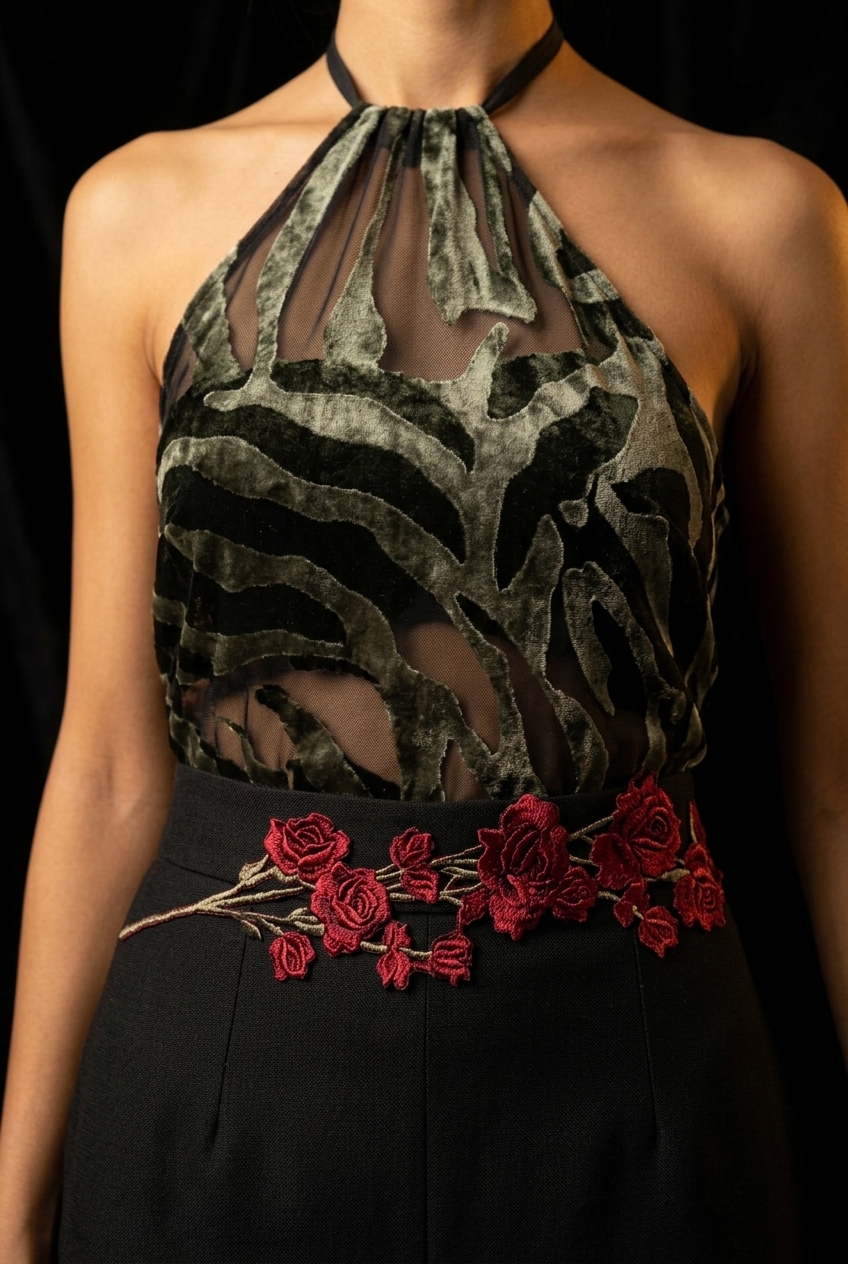 Corpetto 'Zebra Noir'
