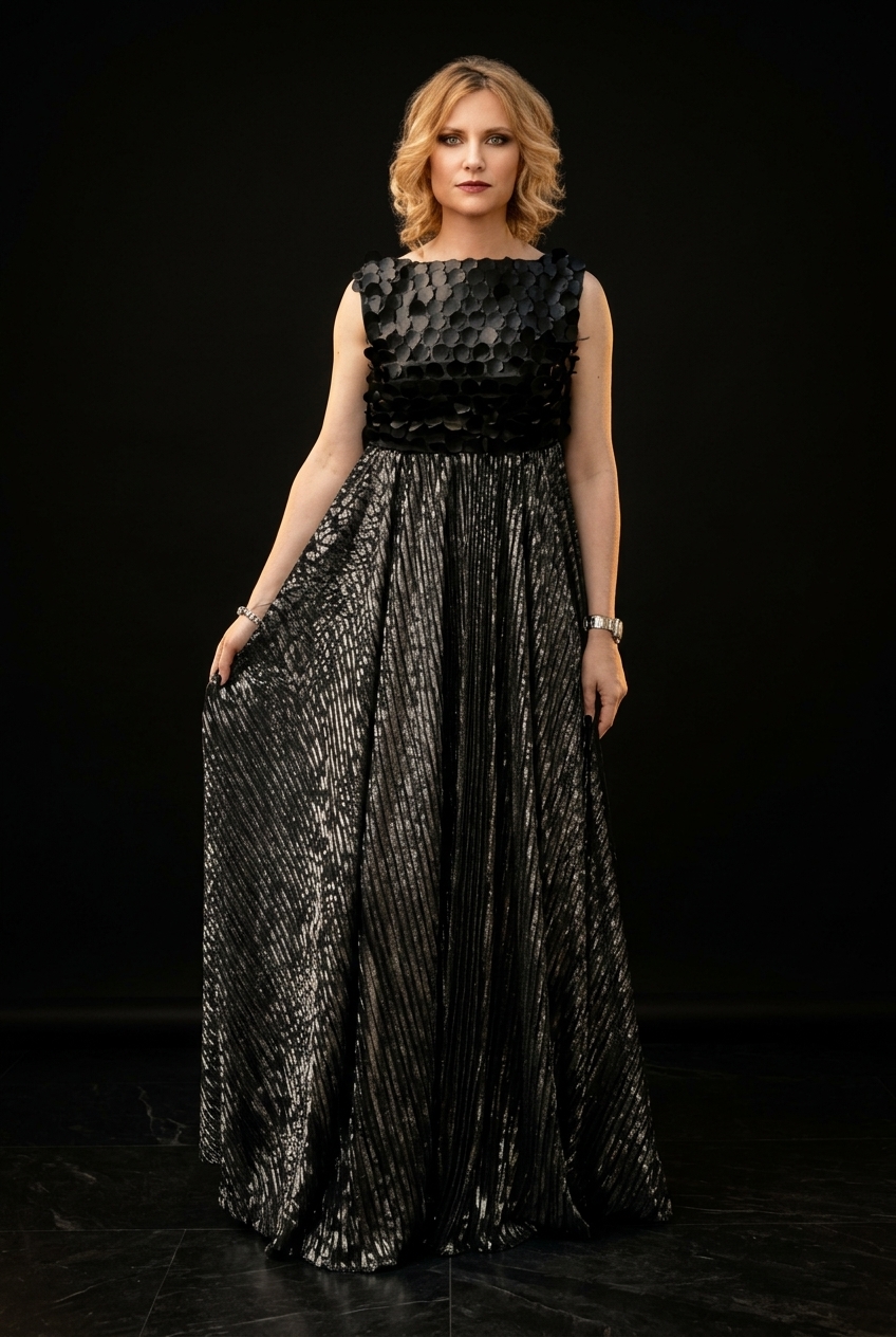 Abito 'Paillettes Notturne'